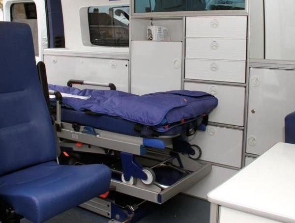 intérieur ambulance